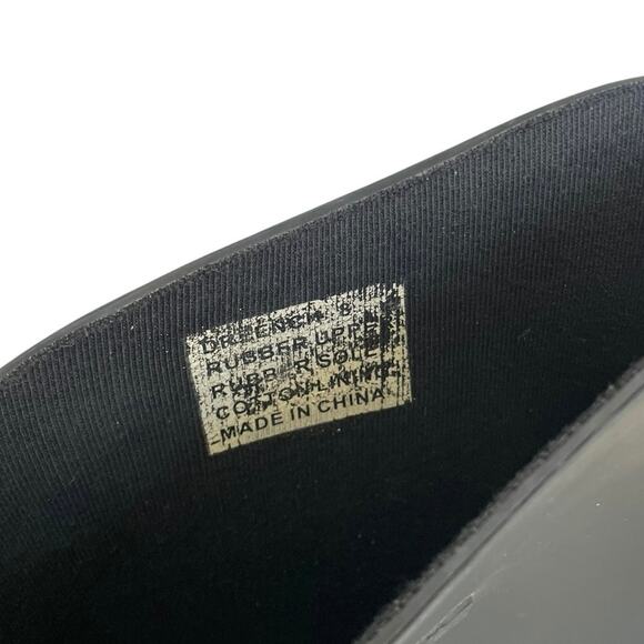 Steve Madden Dreench Black Rubber Knee High Rain Boots - Picture 9 of 9